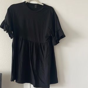 Forever 21 babydoll black dress, used 2 times